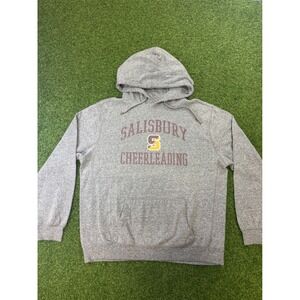 League 91 Salisbury Cheerleading Hoodie Mens XL Gray Pullover Sweatshirt‎